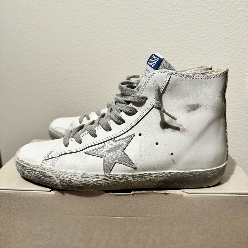Golden Goose Francy Classic Hi Top Shoe Size 39